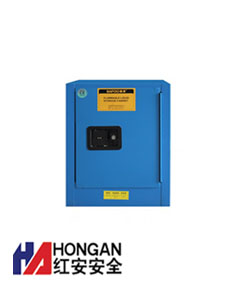 「4加仑」化学弱酸碱品安全存储柜-蓝色-CHEMICAL SAFETY STORAGE CABINET