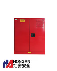 「30加仑」化学可燃品安全存储柜-红色-CHEMICAL SAFETY STORAGE CABINET